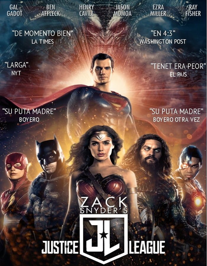 Zack Snyder’s Justice League (2021) แซ็ค สไนเดอร์ จัสติซ ลีก
