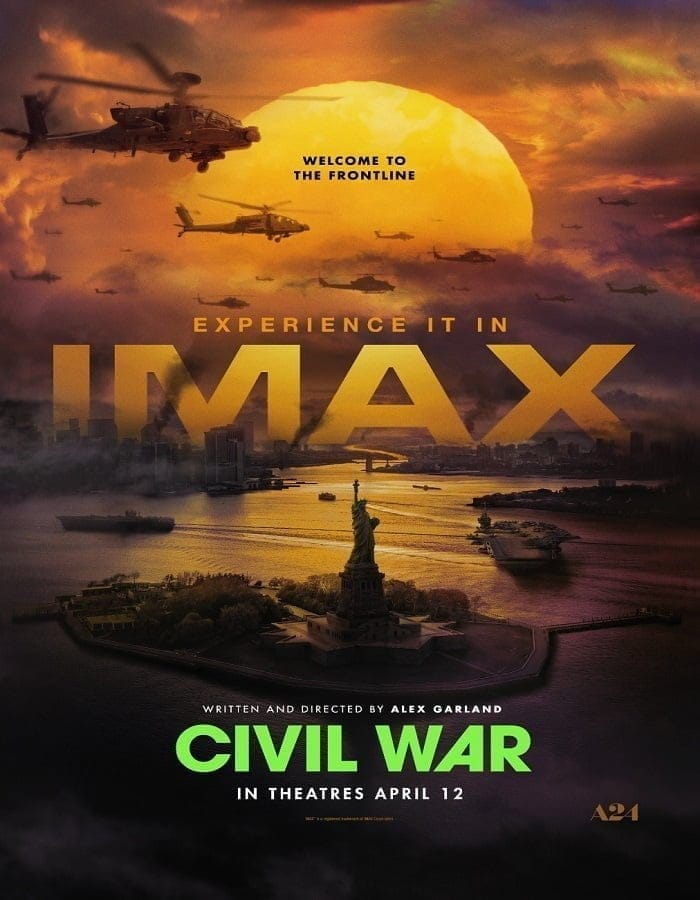 Civil War (2024) วิบัติสมรภูมิเมืองเดือด